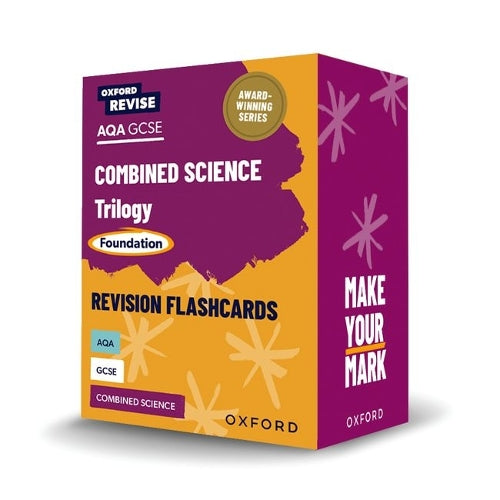 AQA GCSE Combined Science Trilogy Foundation Revision Flashcards (Oxford Revise: Science
