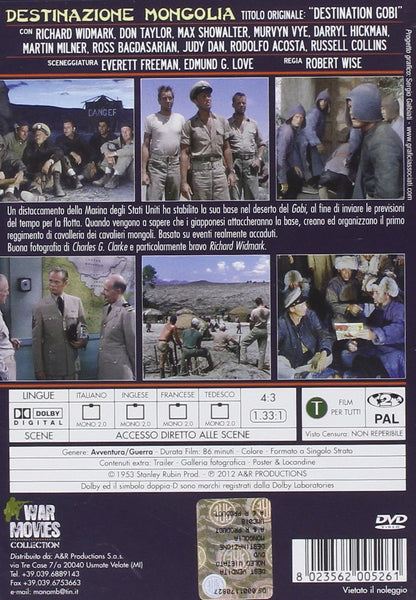 destinazione mongolia dvd Italian Import