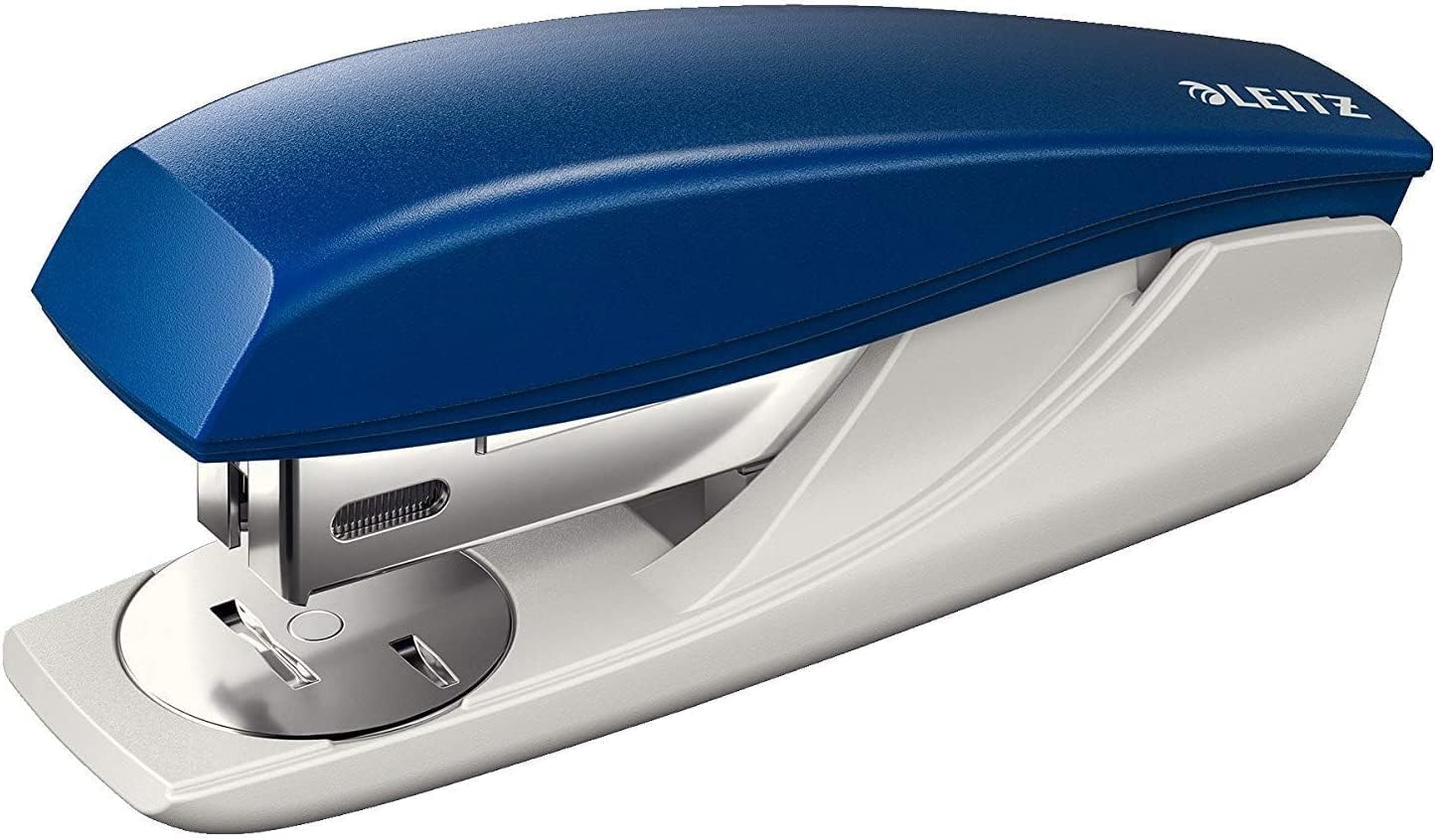Leitz Stapler, 25 sheet capacity, Blue, Ergonomic metal body, Includes staples, NeXXt Range, 55010035