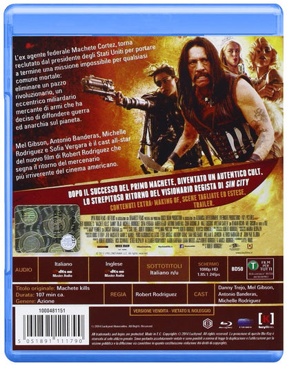 Machete Kills (Blu Ray