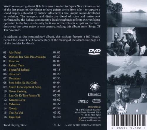 Papua New Guinea Stringbands W. Bob - Songs Of The Volcano