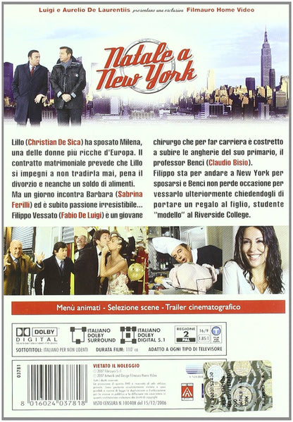 natale a new york Italian Import
