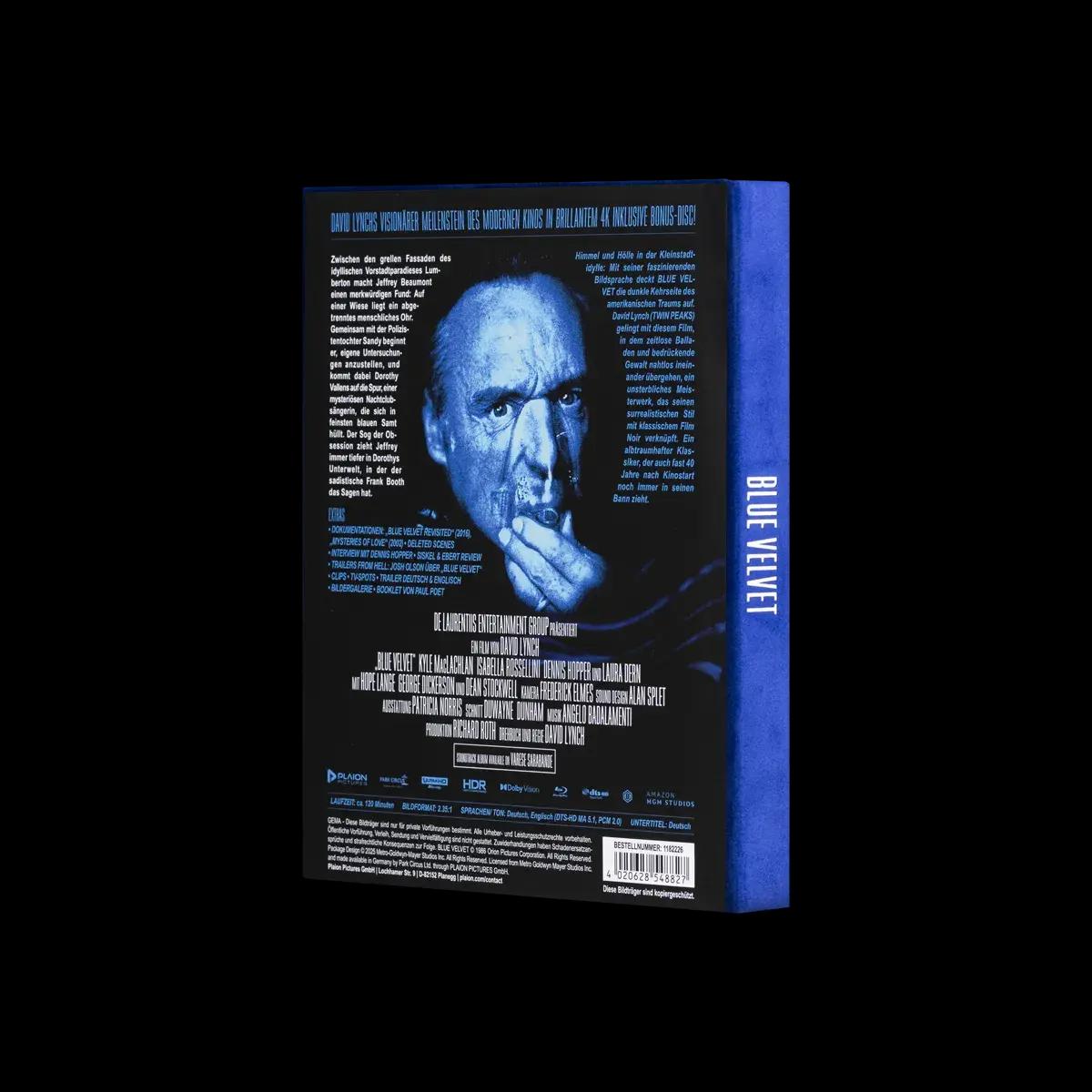 Blue Velvet (Mediabook C, 4K-UHD+2 Blu-rays)