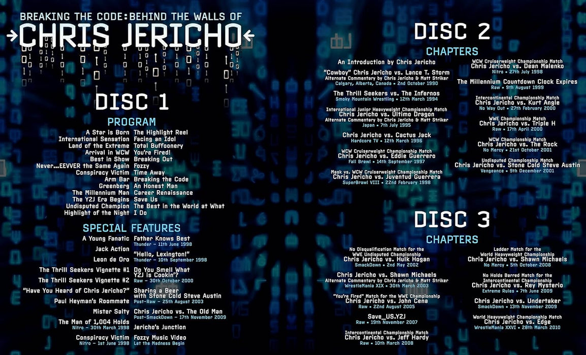 WWE: Breaking The Code - Behind The Walls Of Chris Jericho