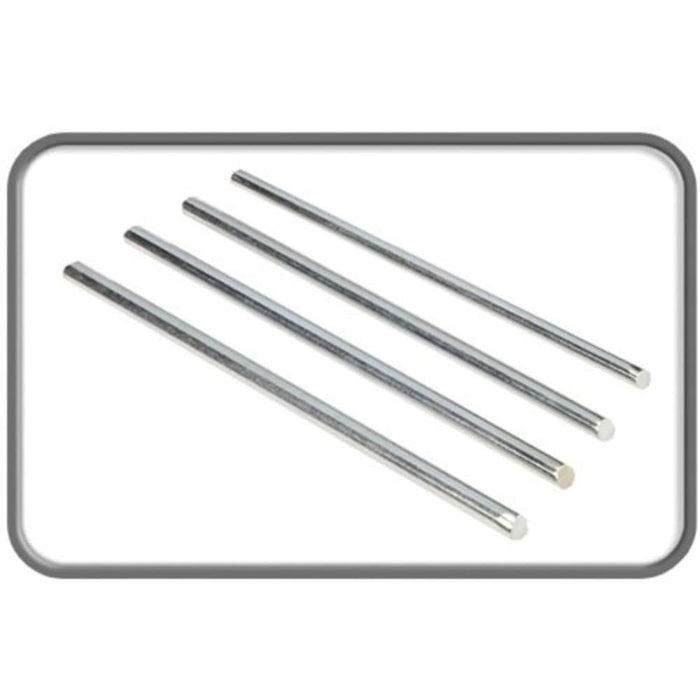 Avery 404Z-118 DTR Metal Risers for Letter Trays, Pack of 4, 118mm- Silver