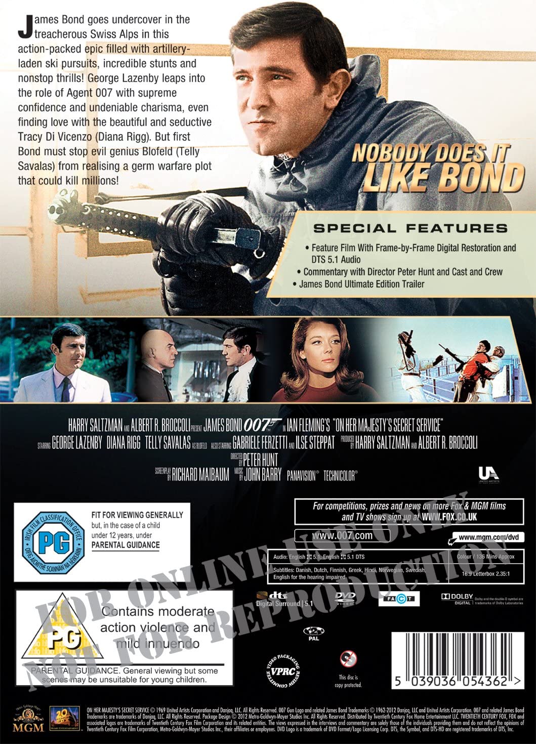 On Her Majesty's Secret Service