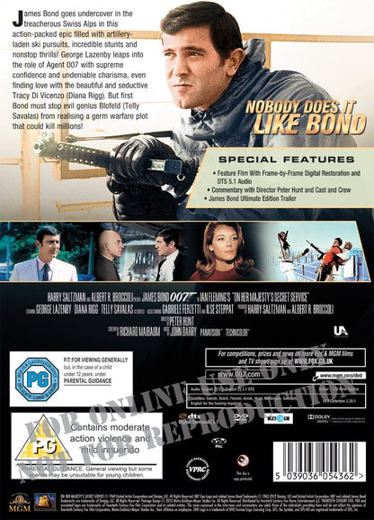 On Her Majesty's Secret Service