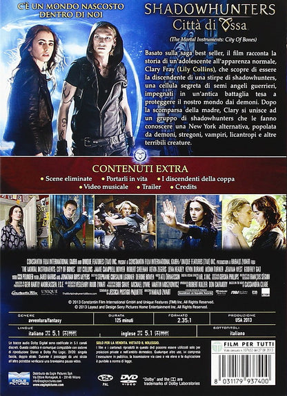 shadowhunters - citta' di ossa (se) dvd Italian Import