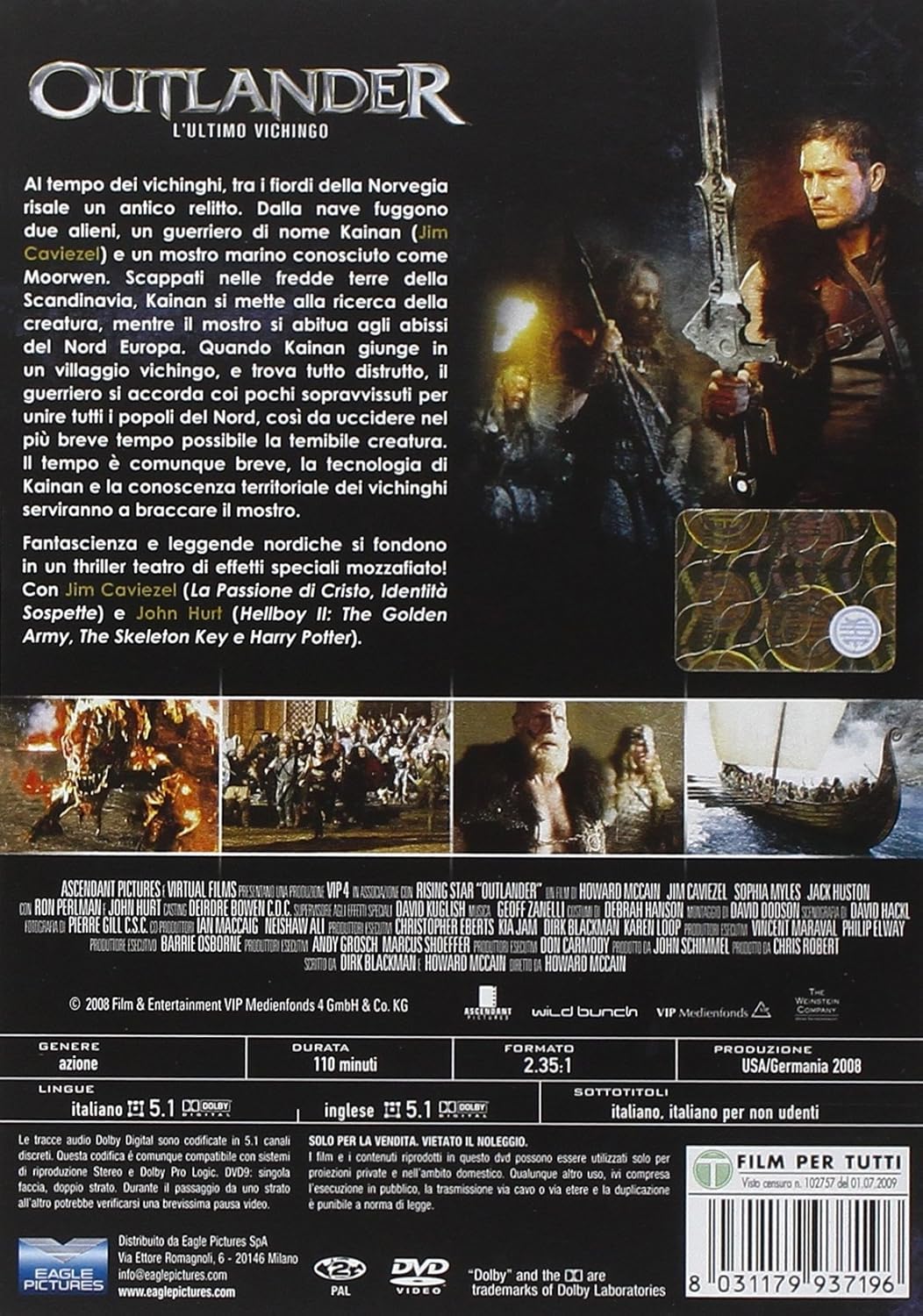 Outlander L'Ultimo Vichingo (Sci-Fi Project)