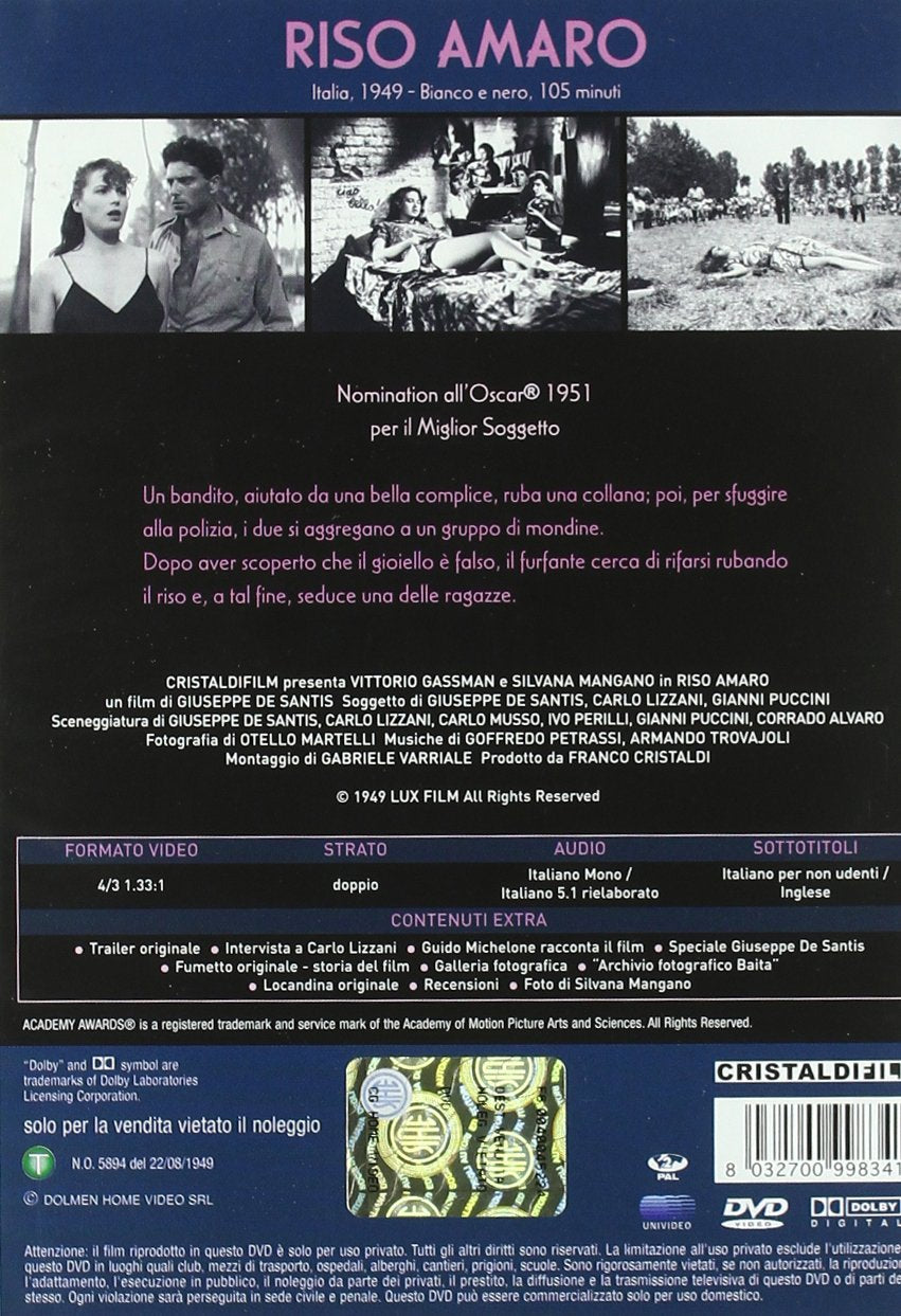 Riso Amaro (1951