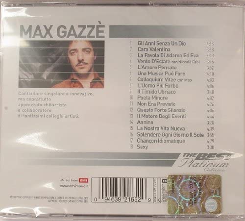 Max Gazze': the Best of Plat