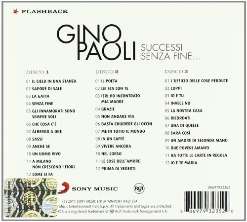 Gino Paoli Successi Senza Fine