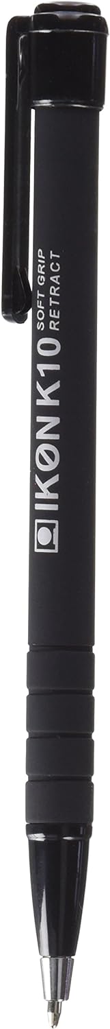 Hainenko K10-01 Value 0.7 mm Soft Grip Retractable Ball Pen