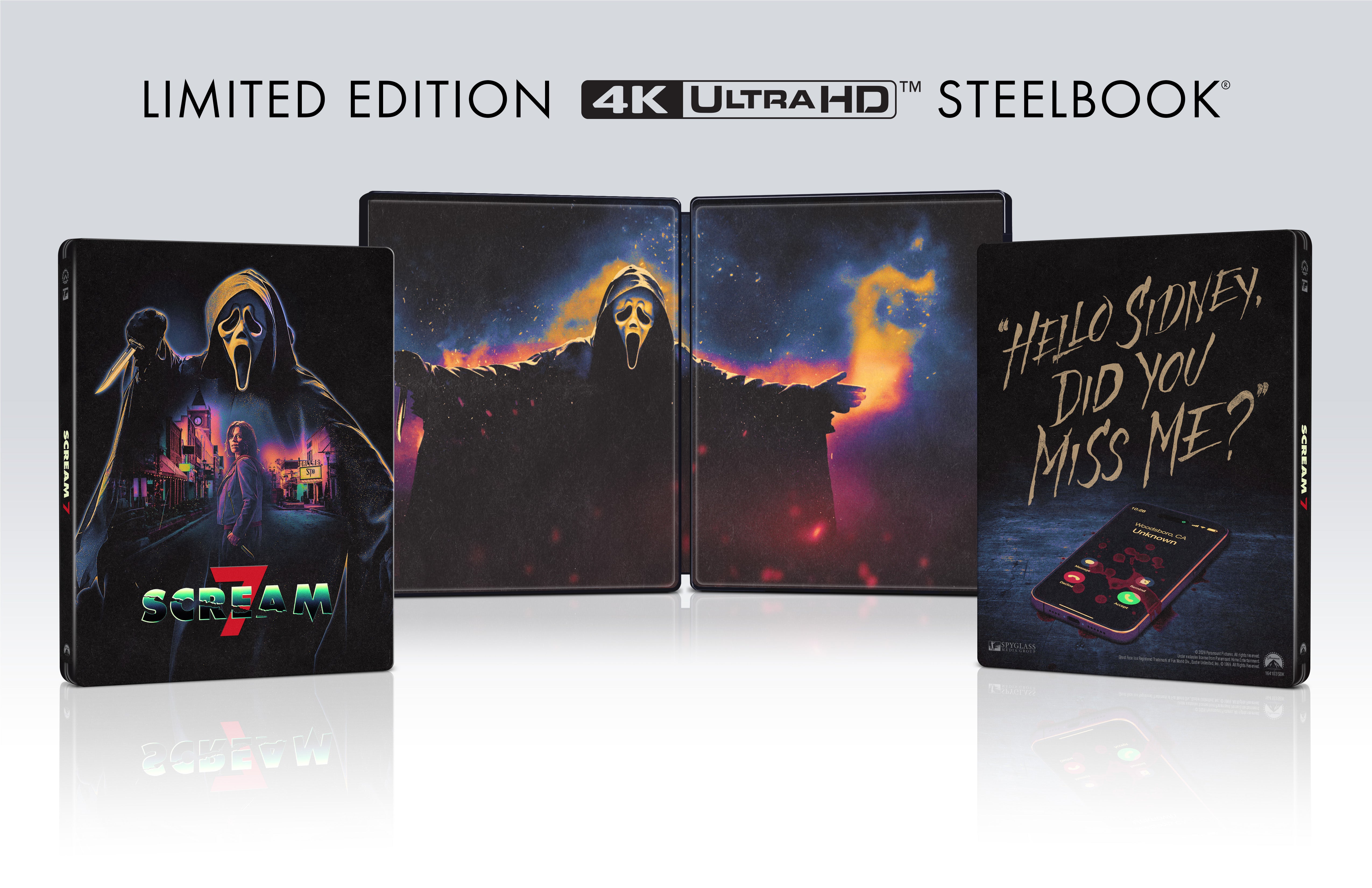 Scream 7 Limited Edition 4K UHD Steelbook