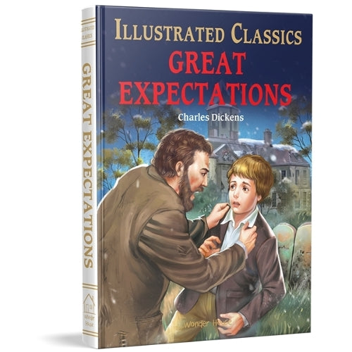 Great Expectations : Illustrated Abridged Children Classic English Novel with Review Questions (Illustrated Classics