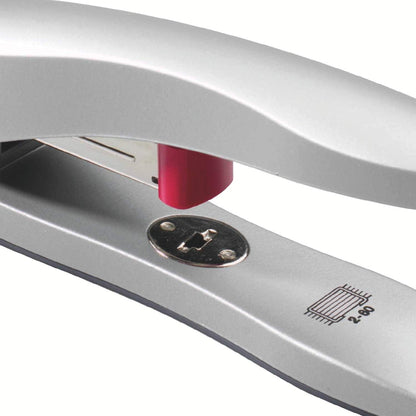 Rexel Odyssey Heavy Duty Stapler, 60 Sheet Capacity, Includes Odyssey Staples, Metal Body, Silver, 2100048
