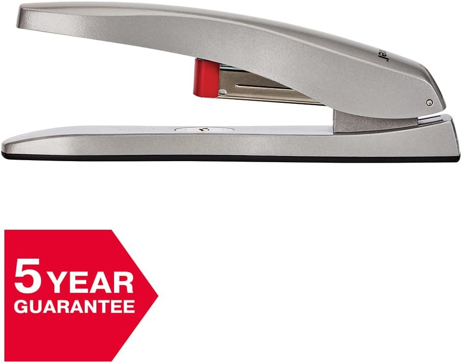 Rexel Odyssey Heavy Duty Stapler, 60 Sheet Capacity, Includes Odyssey Staples, Metal Body, Silver, 2100048