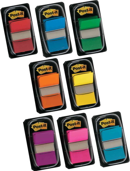 Post-it Index Tabs 25mm Blue (Pack of 600