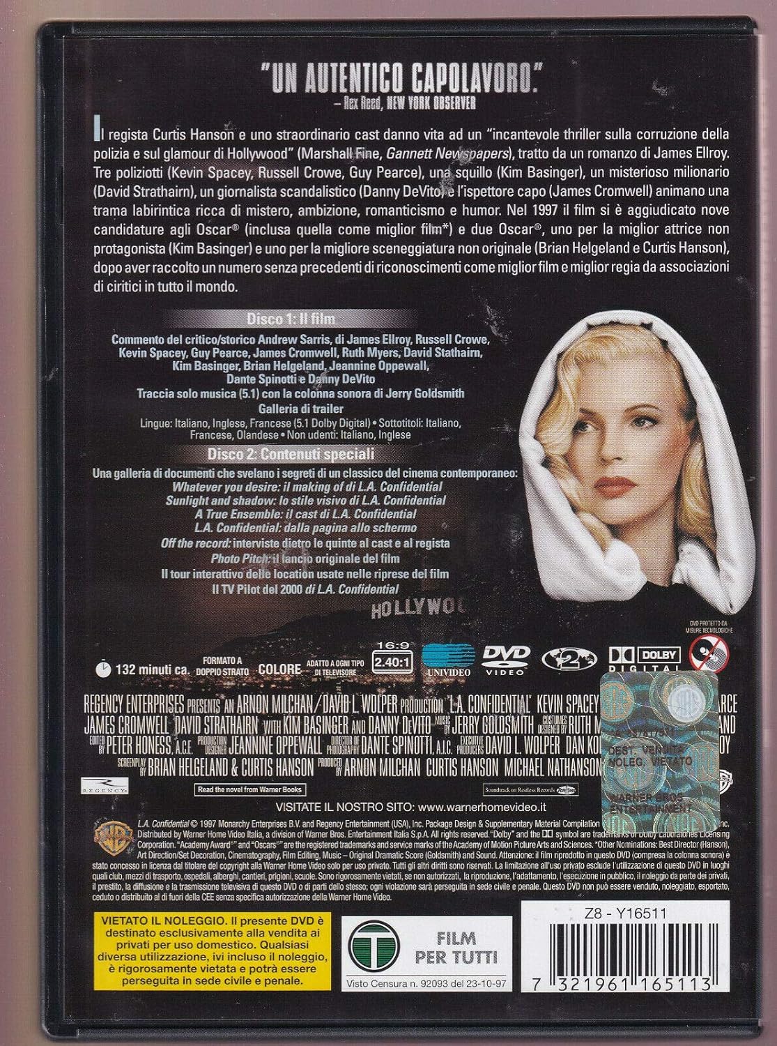 L.A. Confidential (Special Edition) (2 Dvd)