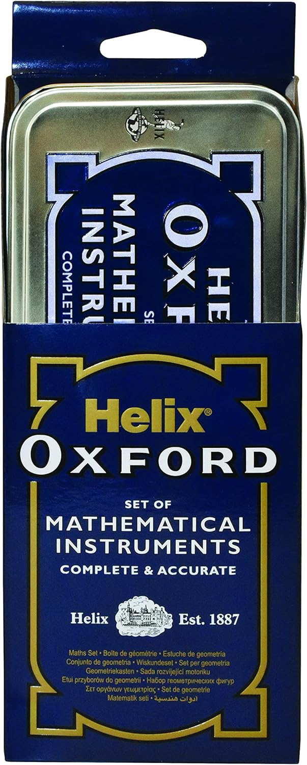 Helix Oxford Maths Set with Storage