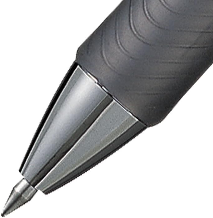 Pentel Energel XM Retractable Gel Pen with 0.7 mm Tip, 0.35 mm Line Width - Black, Pack of 12