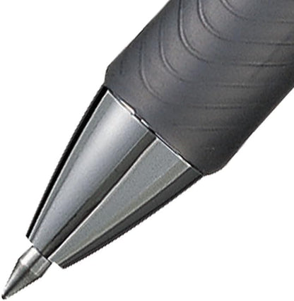 Pentel Energel XM Retractable Gel Pen with 0.7 mm Tip, 0.35 mm Line Width - Black, Pack of 12