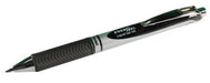 Pentel Energel XM Retractable Gel Pen with 0.7 mm Tip, 0.35 mm Line Width - Black, Pack of 12