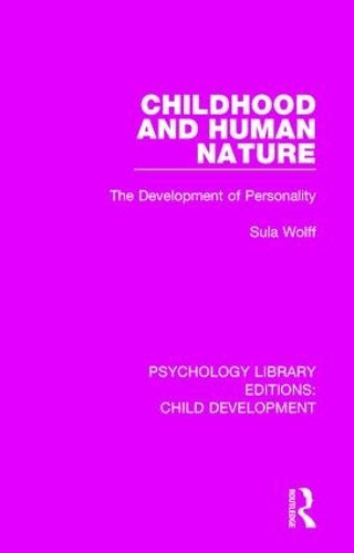 Childhood and Human Nature