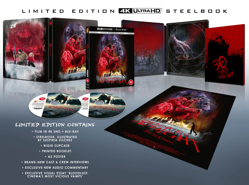 30 Days Of Night Limited Edition 4K UHD Steelbook