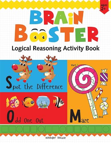 Preschool Activity Book Brain Booster - Logical Reasoning Activity Book for Kids
