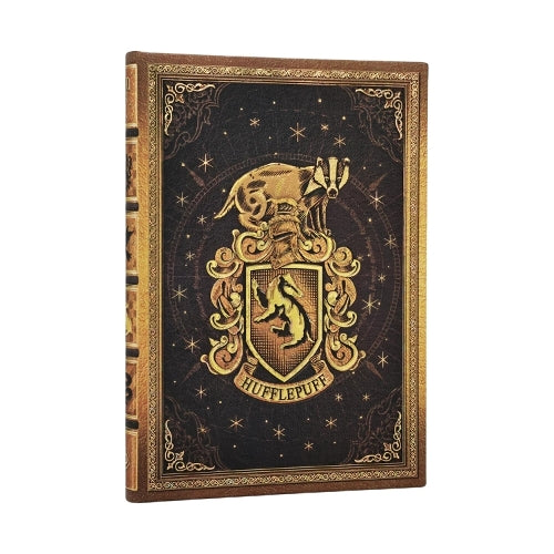 Hufflepuff Journal (Harry Potter Collection) Midi Custom Unlined (Elastic Band Closure)