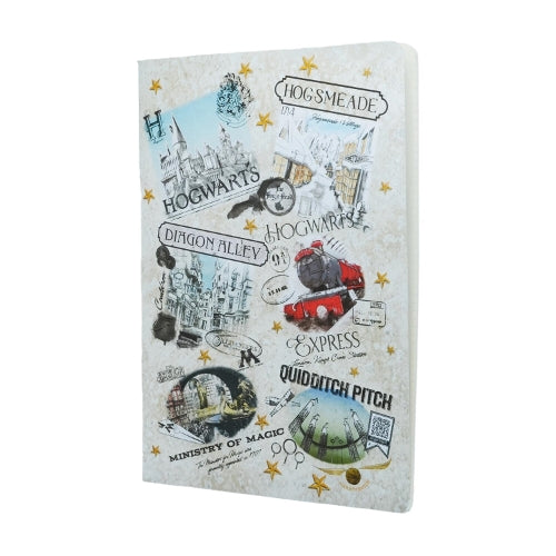 The Wizarding World (Harry Potter Collection) A4 Grid Cahier