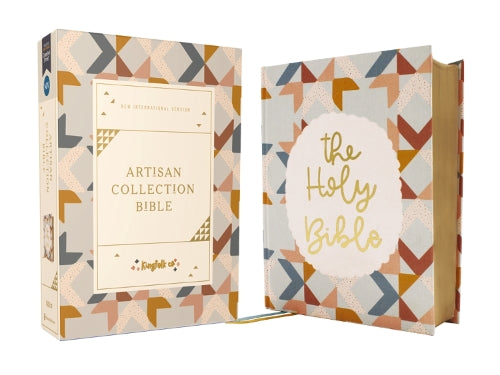 NIV, Artisan Collection Bible, Cloth over Board, Multi-Color/Quilted, Red Letter, Comfort Print