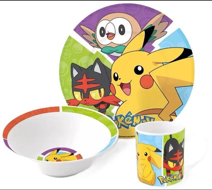 Stor - 3-Piece Ceramic Gift Set - Pok?mon (36965)