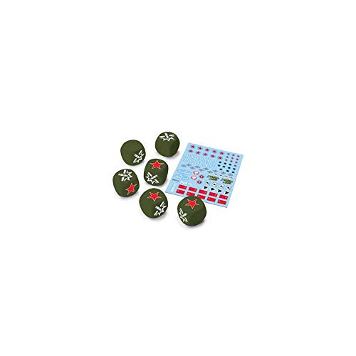 World Of Tanks: Miniatures Game - Soviet Upgrade Pack Dice (6) & Decal (1)