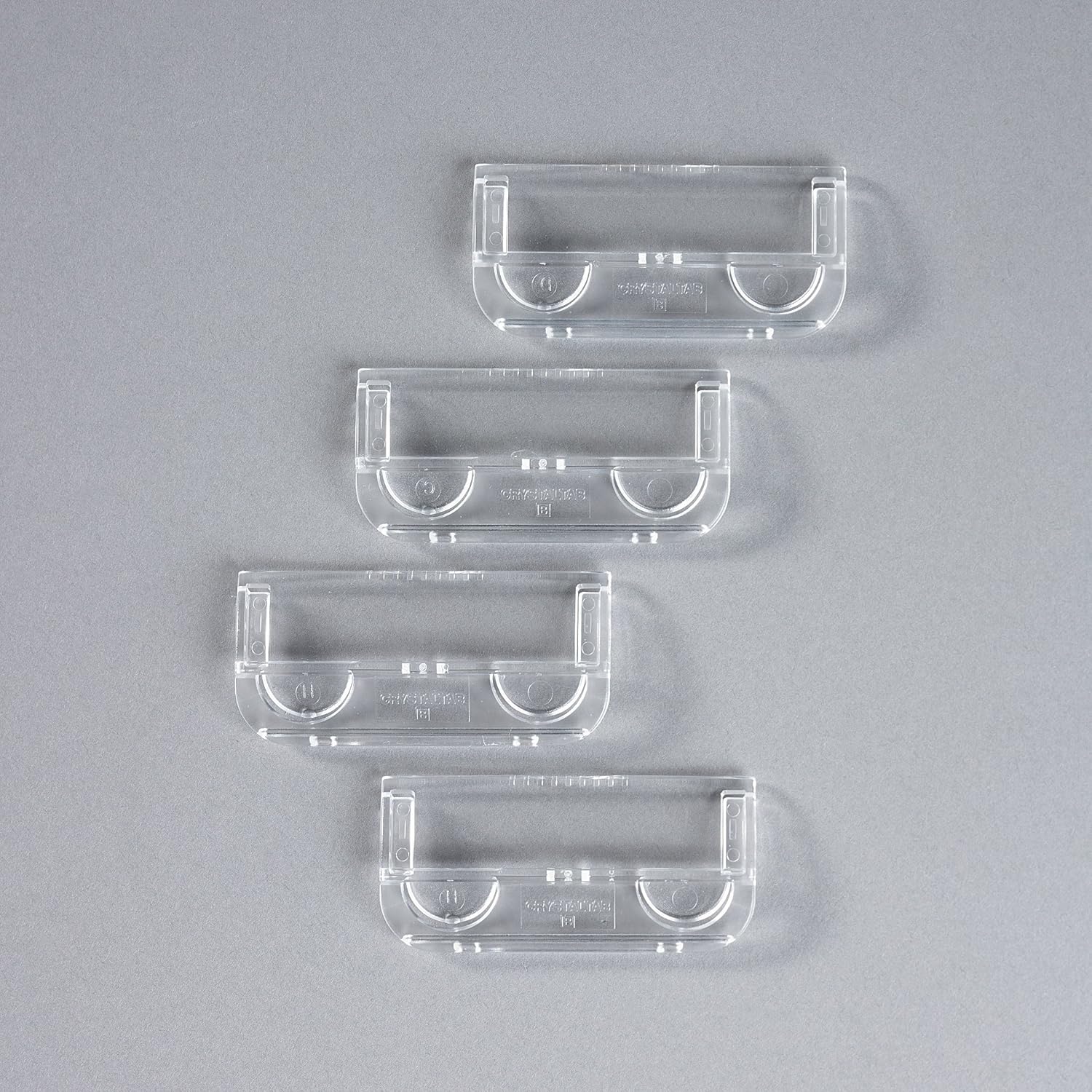 Rexel Crystal Tabs for Crystalfile Classic & Extra Suspension Files, Clear, Pack of 50, 78020
