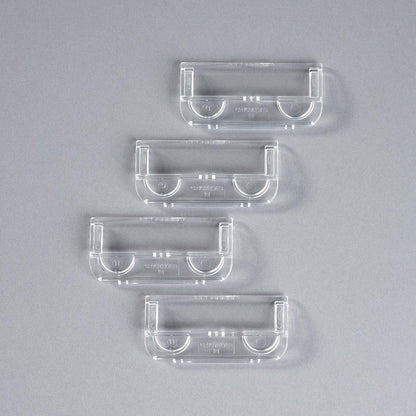 Rexel Crystal Tabs for Crystalfile Classic & Extra Suspension Files, Clear, Pack of 50, 78020