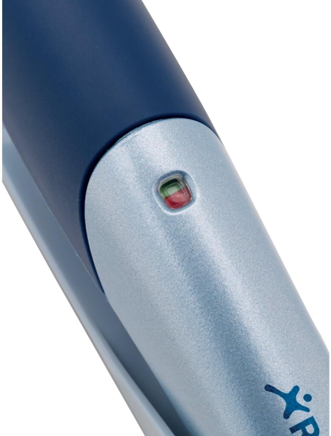 Rexel Gazelle Half Strip Stapler, 25 Sheet Capacity, Plastic Body, Blue and Silver, 2100011