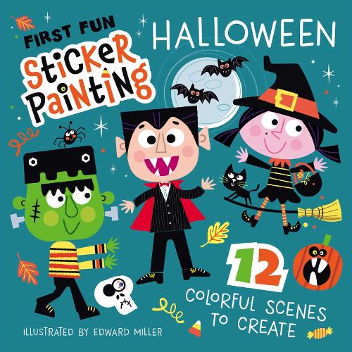 First Fun Sticker Painting: Halloween