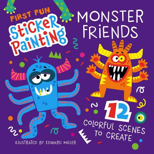 First Fun Sticker Painting: Monster Friends
