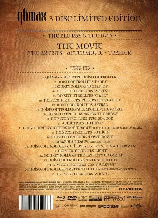 Qlimax 2013/Immortal Essence (+ Blu-ray) (+ CD