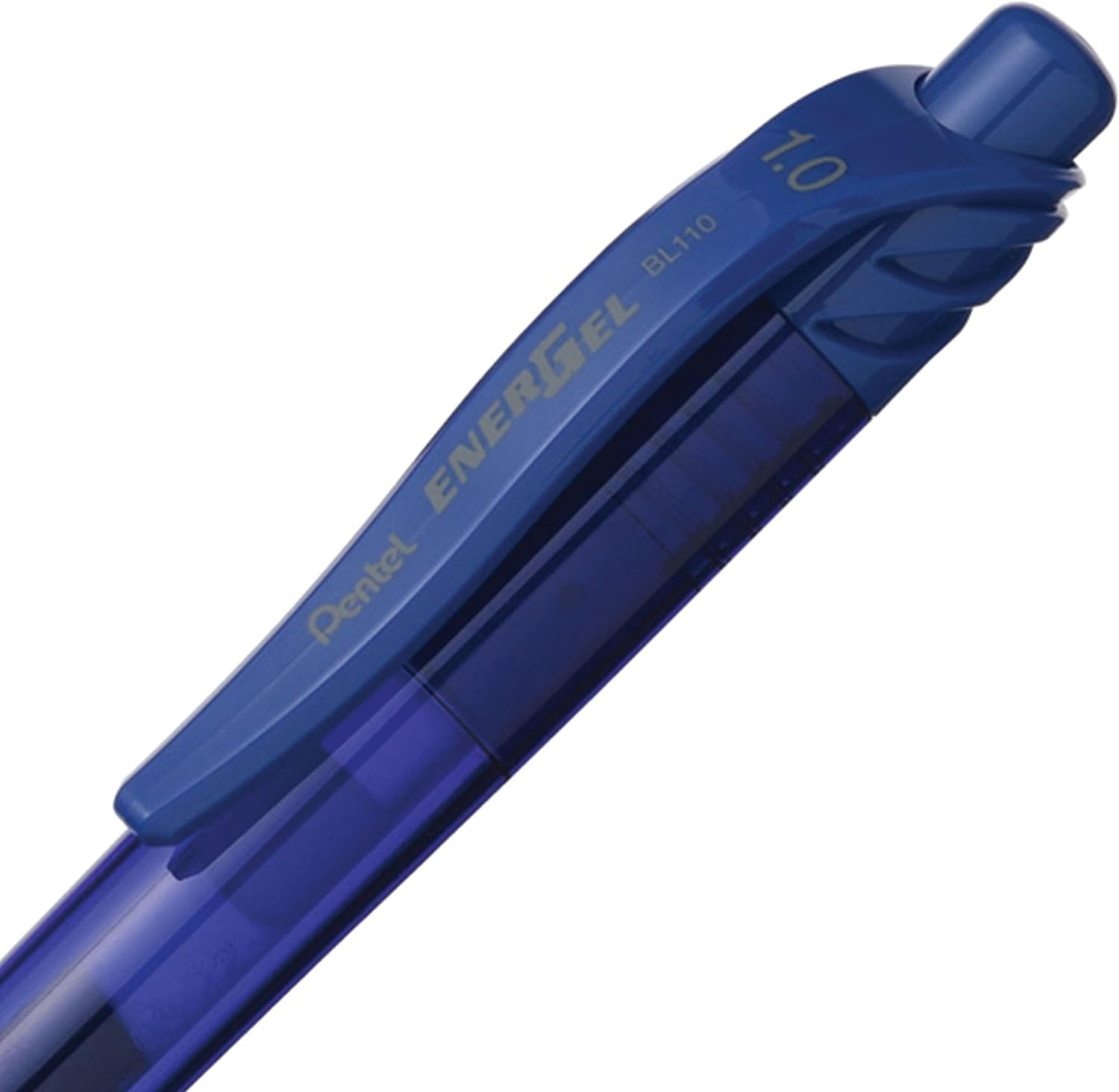 EnerGel X Retractable Gel Rollerball Pen, 1.00mm Tip, Blue Ink, (1 Pack of 12 Pens