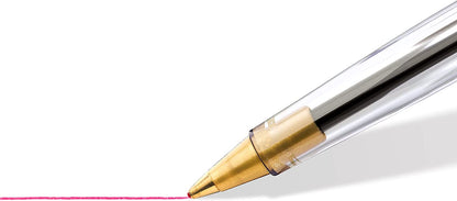 Staedtler Stick 430 M-3 Ballpoint Pen Medium - Blue (Box of 10