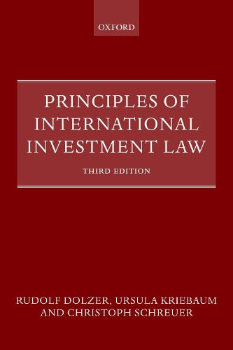 Principles of International Investment Law