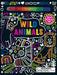Neon Doodles Book - Wild Animals