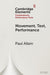 Movement, Text, Performance