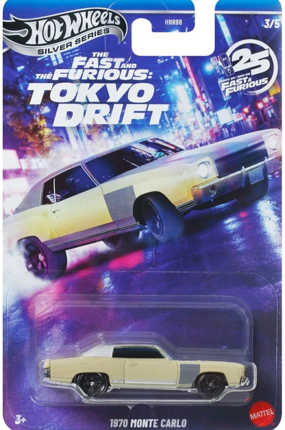 Hot Wheels - Silver Series - Fast & Furious Tokyo Drift - 1970 Monte Carlo /Toy