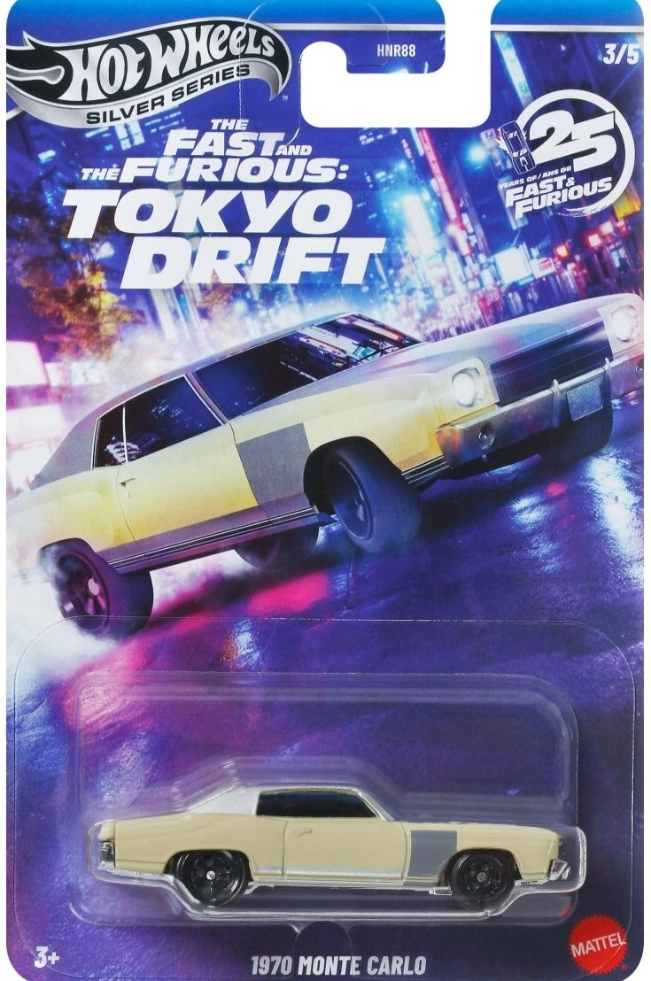 Hot Wheels - Silver Series - Fast & Furious Tokyo Drift - 1970 Monte Carlo /Toy
