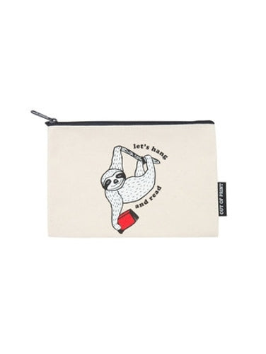 Let's Hang and Read Pouch