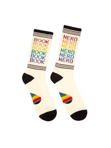 Book Nerd Pride Gym Socks Large